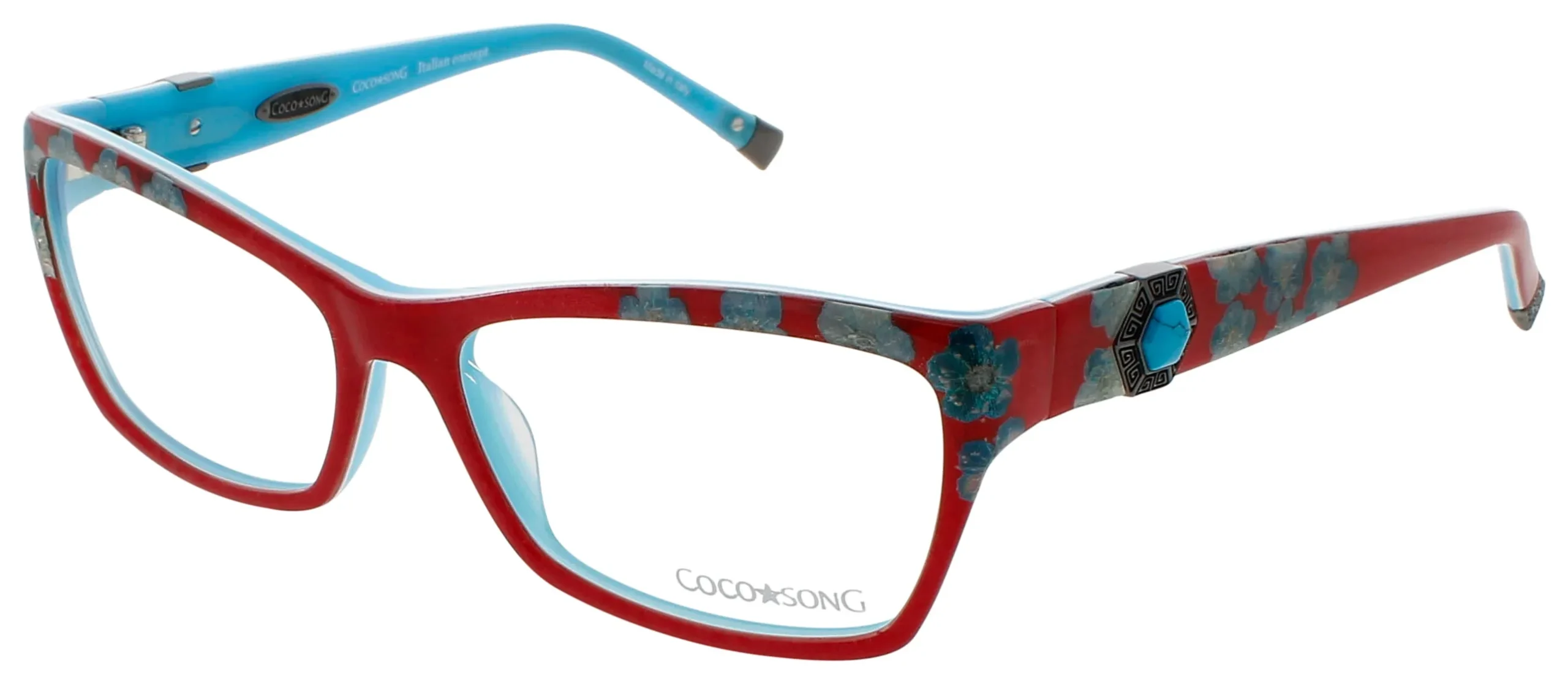 Coco Song FALLING ANGEL C02 Eyeglasses Turquoise 54mm Women