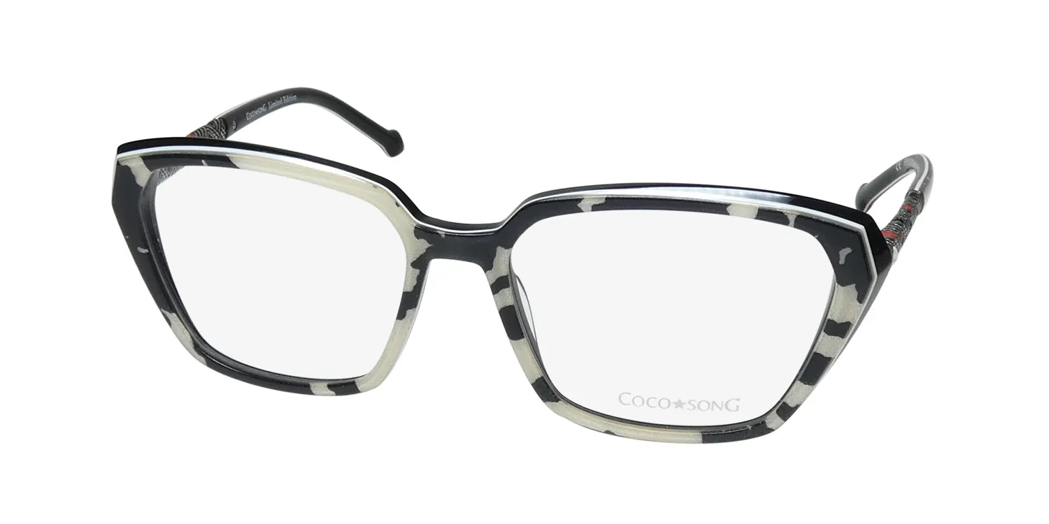 Coco Song Cv213 Hope Village 4 Eyeglasses Black 54mm
