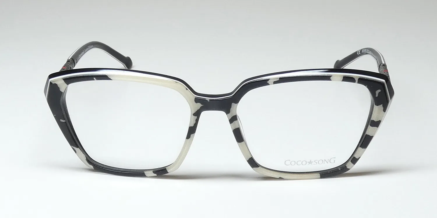 Coco Song Cv213 Hope Village 4 Eyeglasses Black 54mm 3