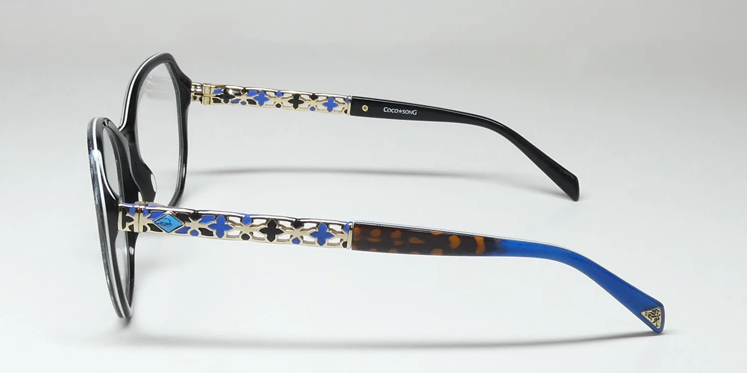 Coco Song Cv229 Sweet Sky 1 Eyeglasses Black 55mm 4