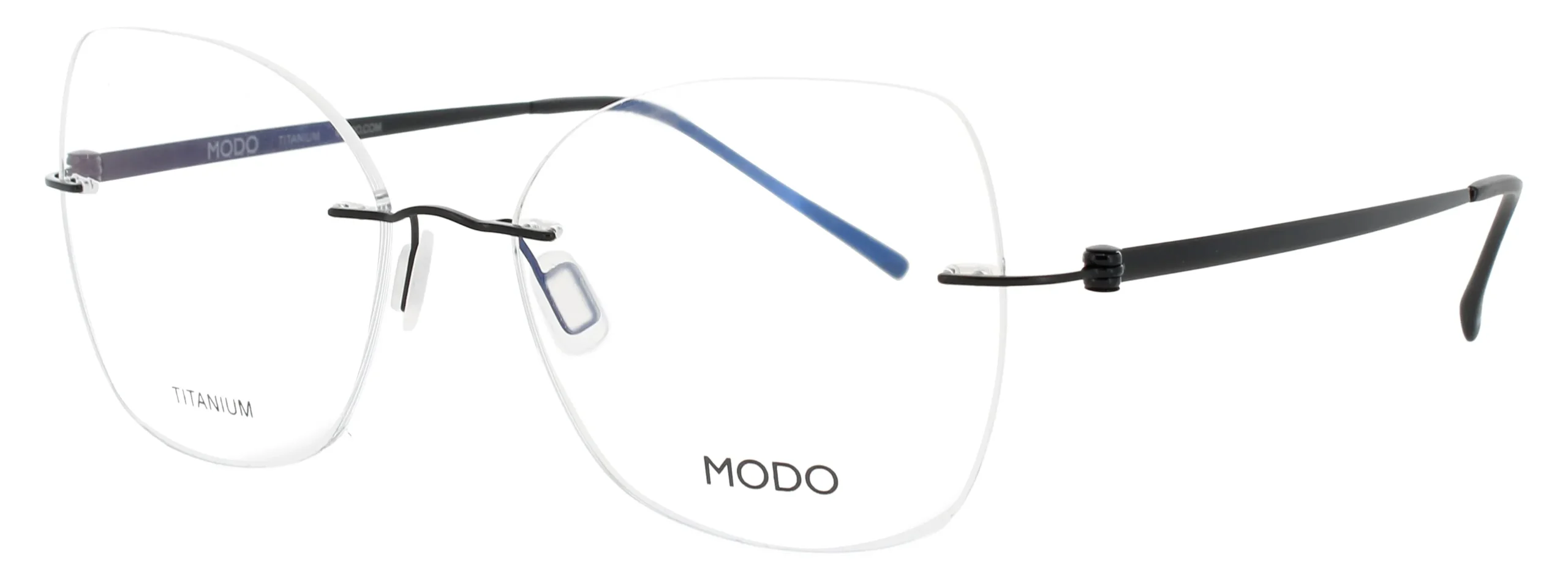 MODO 4609 SBLK0 Eyeglasses Shiny Black 52mm Women