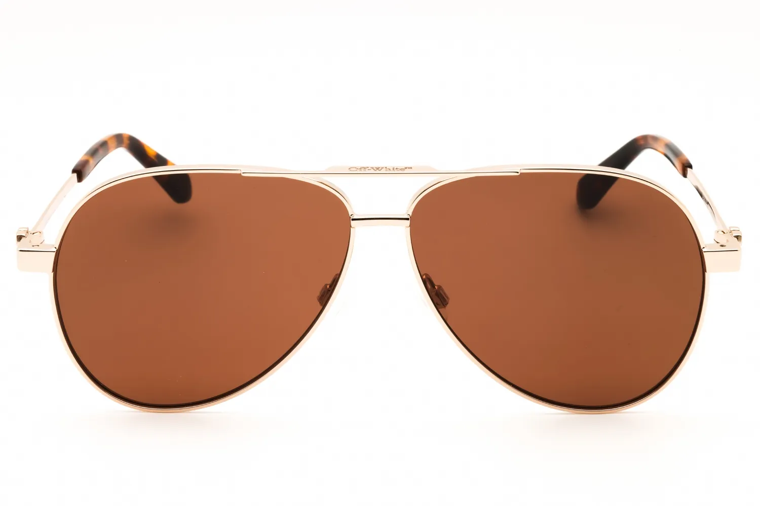 Off White Ruston 122 7664 Sunglasses Gold 62mm Unisex 2