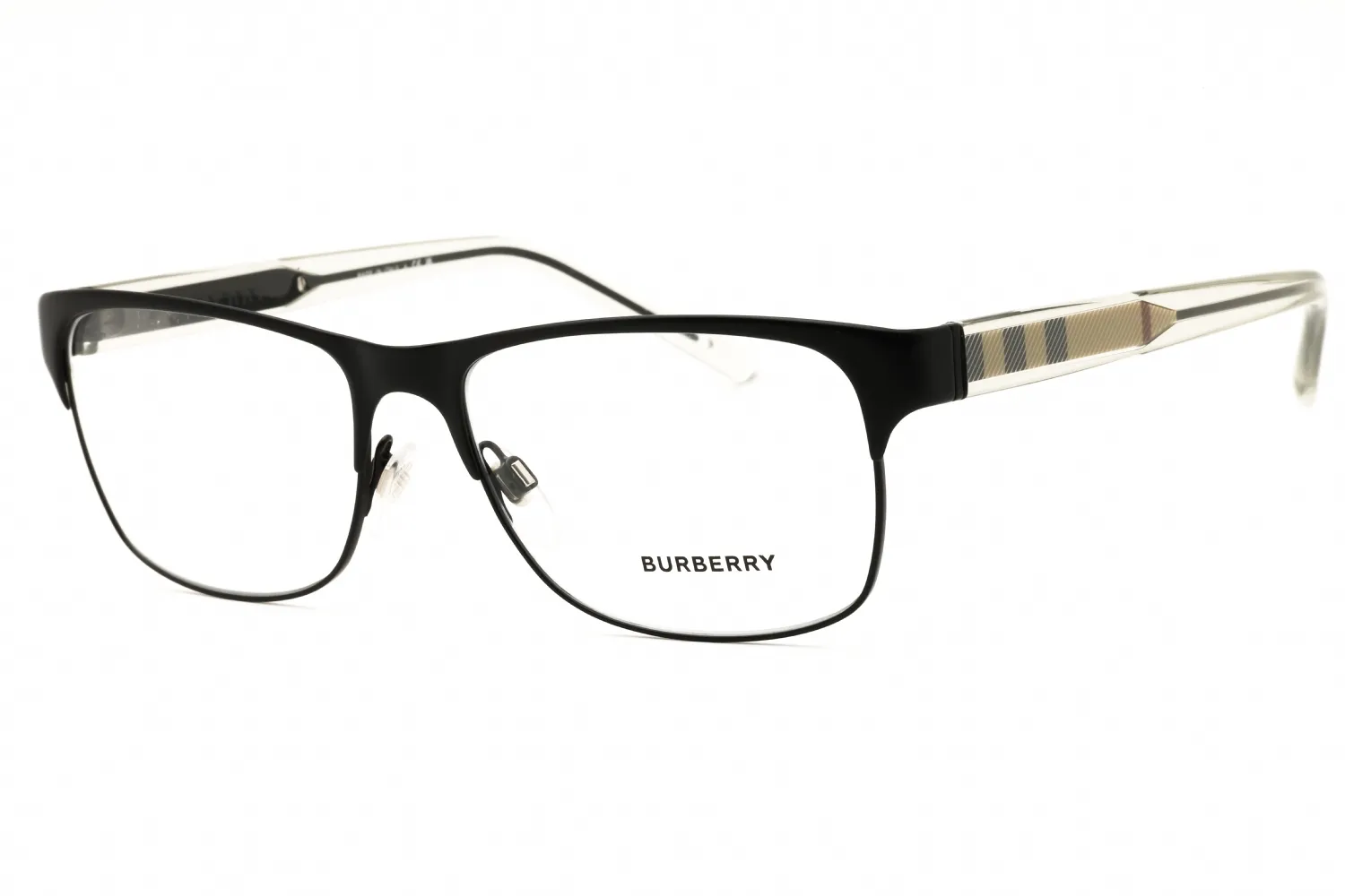Burberry BE1289 1007 Eyeglasses Black 55mm Men 3