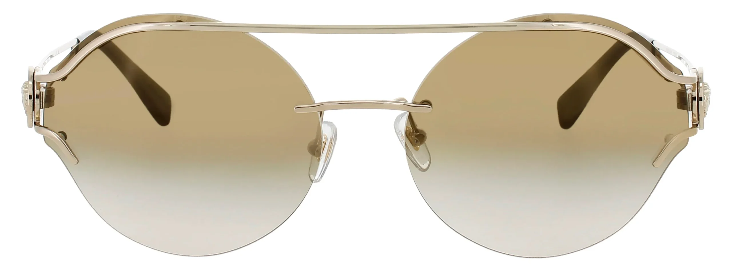 Versace 0VE2184 1252 Sunglasses Pale Gold 61mm Women 2