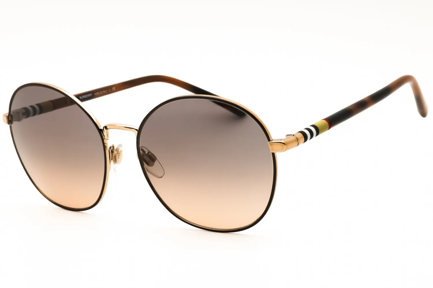Burberry BE3094 1257G9 Sunglasses Light Gold 56mm Women