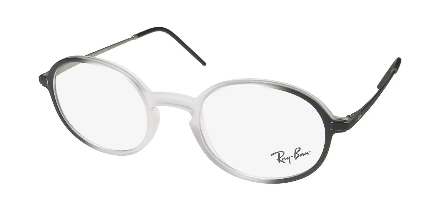 Ray-Ban 7153 5789 Eyeglasses Matte Transparent 50mm Unisex