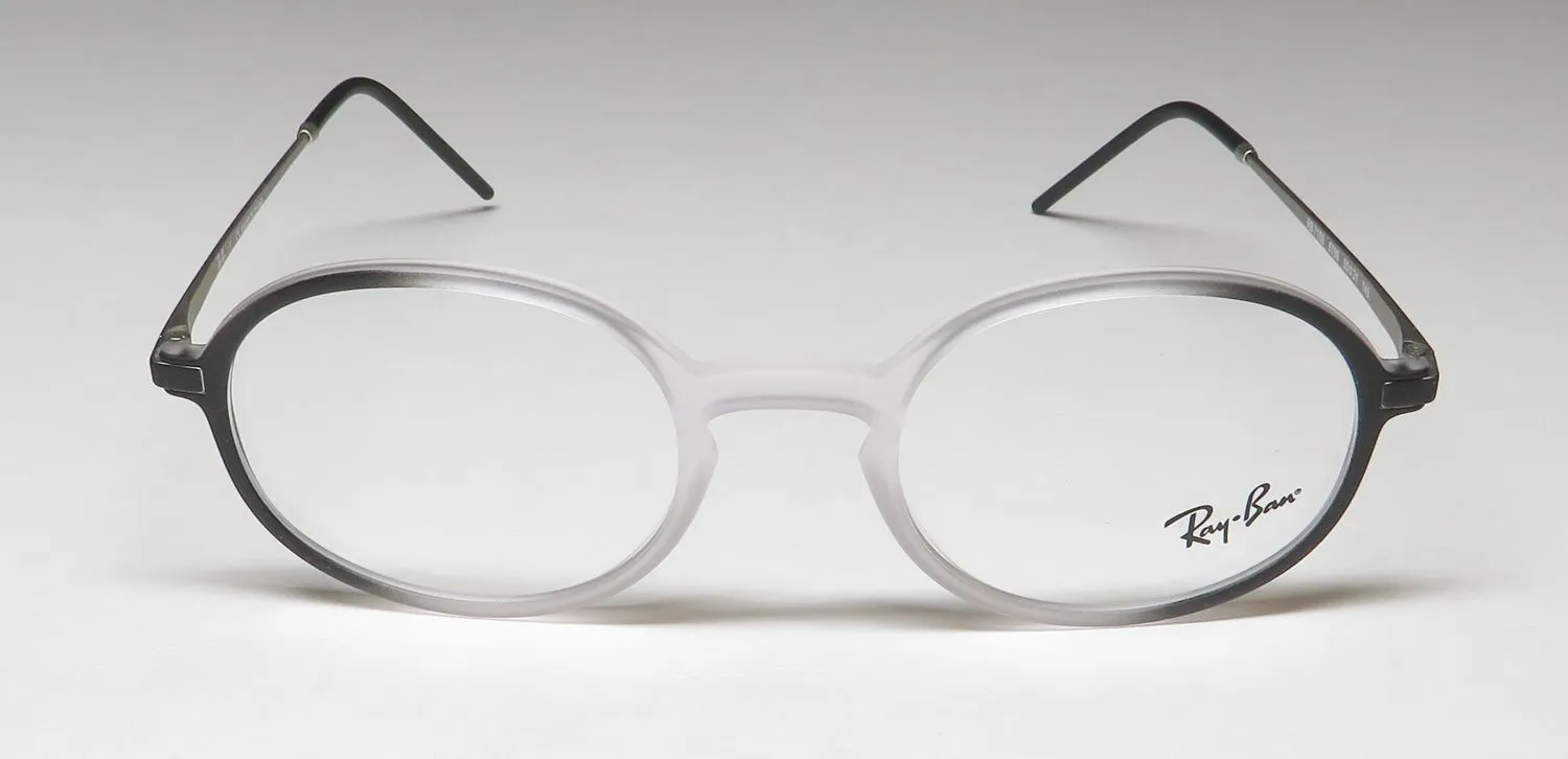 Ray-Ban 7153 5789 Eyeglasses Matte Transparent 50mm Unisex 3