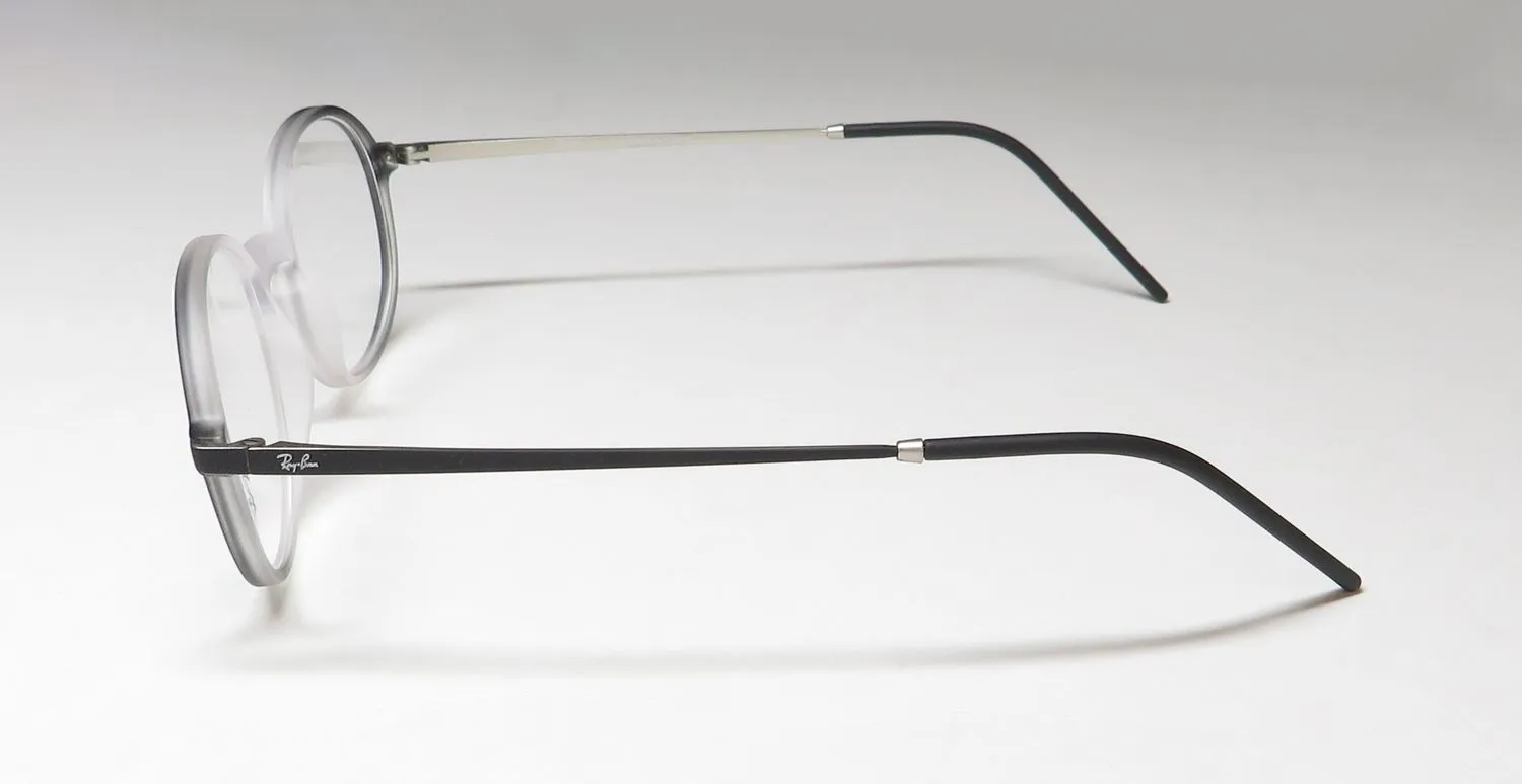 Ray-Ban 7153 5789 Eyeglasses Matte Transparent 50mm Unisex 4