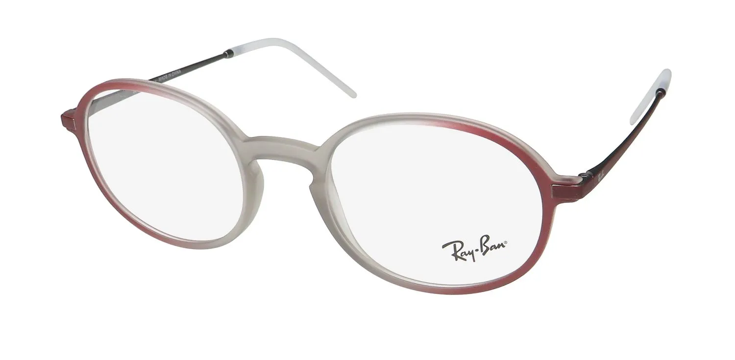 Ray-Ban 7153 5792 Eyeglasses Matte Light Brown 50mm Unisex