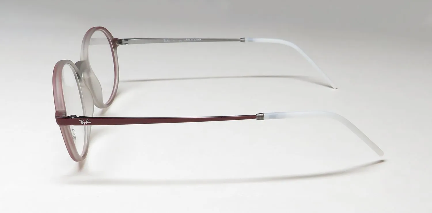 Ray-Ban 7153 5792 Eyeglasses Matte Light Brown 50mm Unisex 4