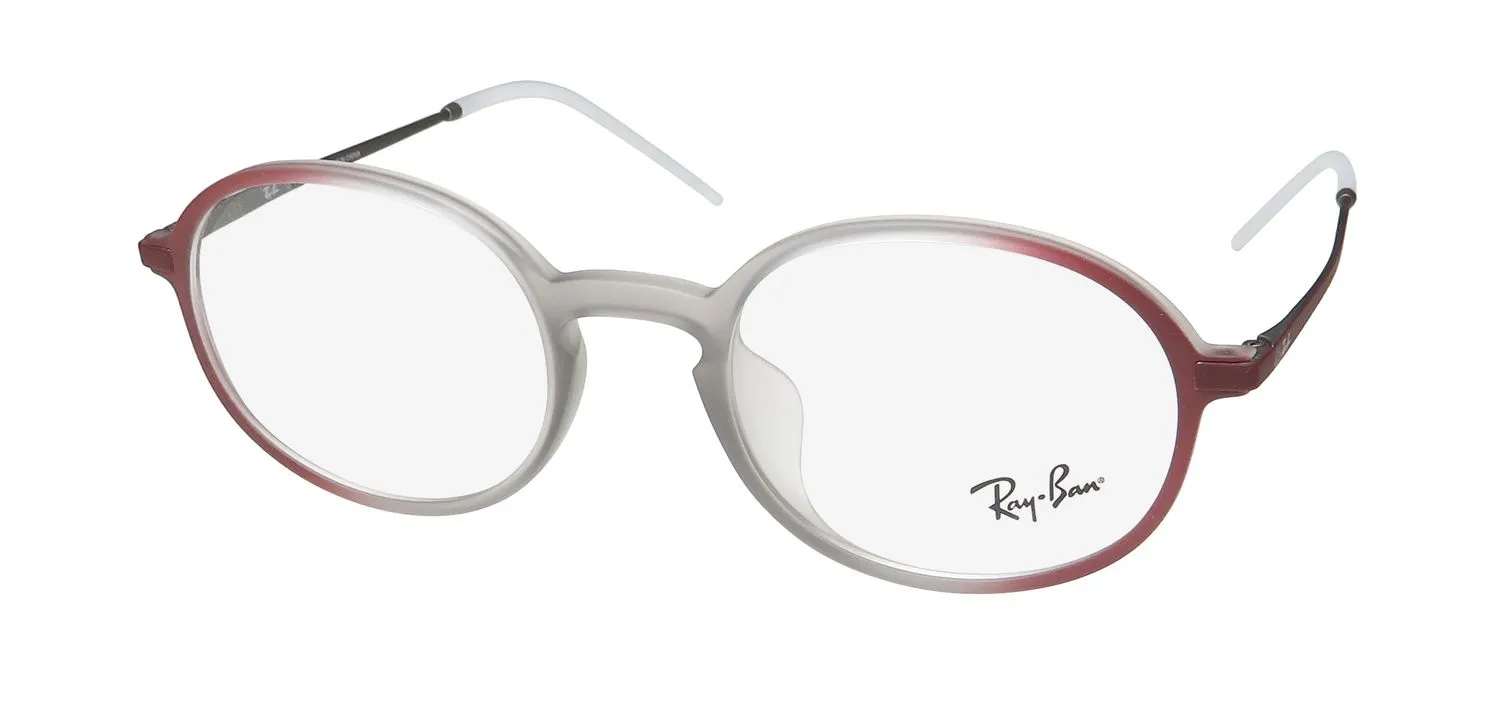 Ray-Ban 7153f 5792 Eyeglasses Matte Light Brown 52mm Unisex