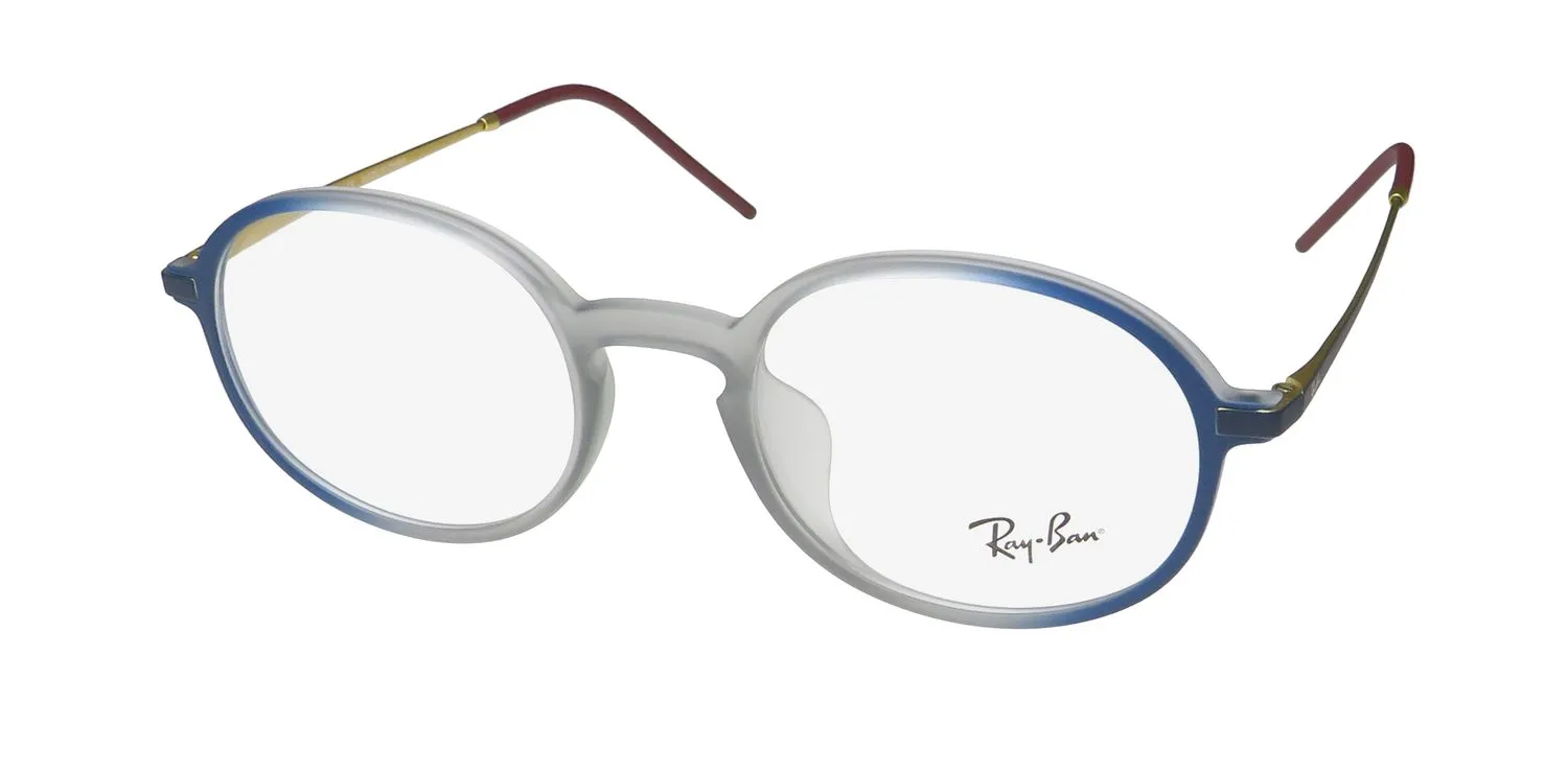 Ray-Ban 7153f 5821 Eyeglasses Matte Gray 52mm Unisex
