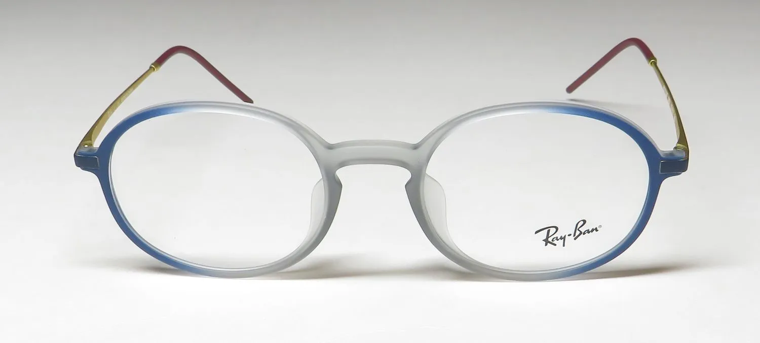 Ray-Ban 7153f 5821 Eyeglasses Matte Gray 52mm Unisex 3