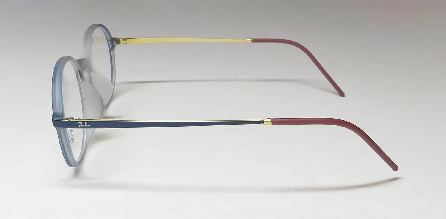 Ray-Ban 7153f 5821 Eyeglasses Matte Gray 52mm Unisex 4