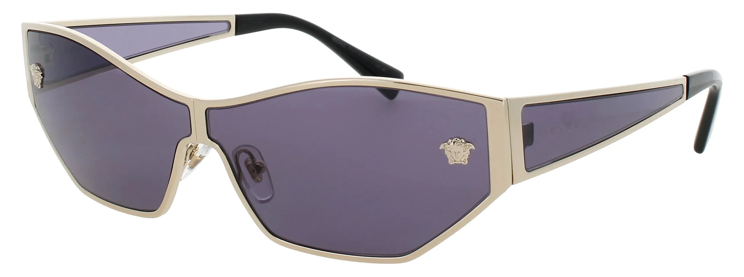 Versace 0VE2205 1252 Sunglasses Pale Gold 67mm Women