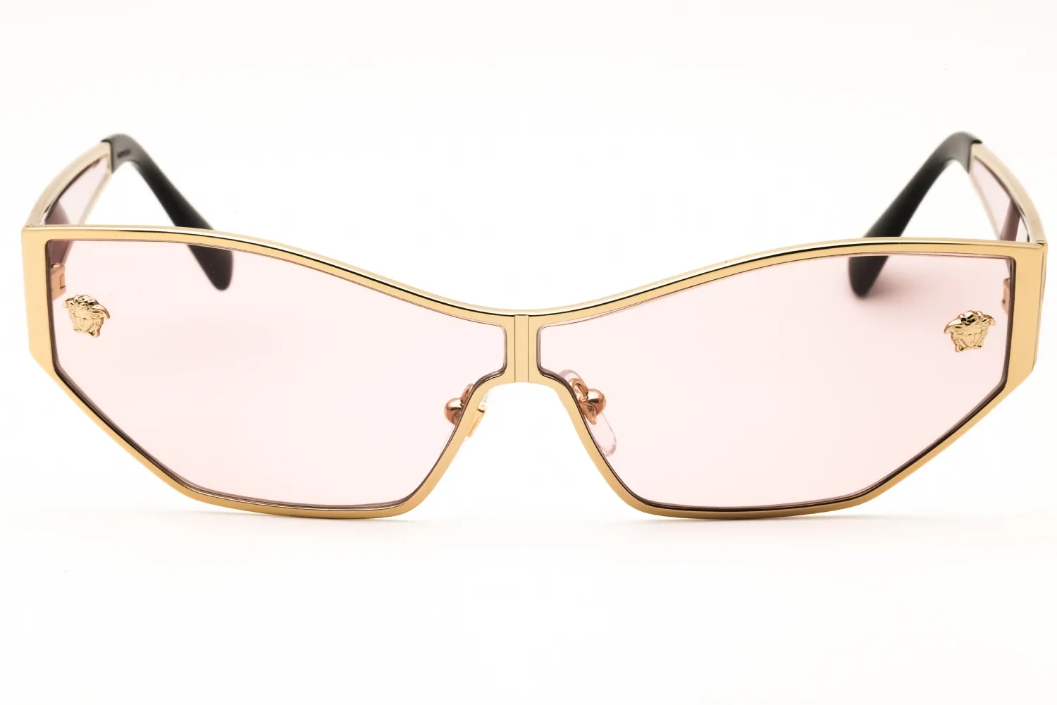 Versace 0VE2205 1252/5 Sunglasses Pale Gold 67mm Women 2