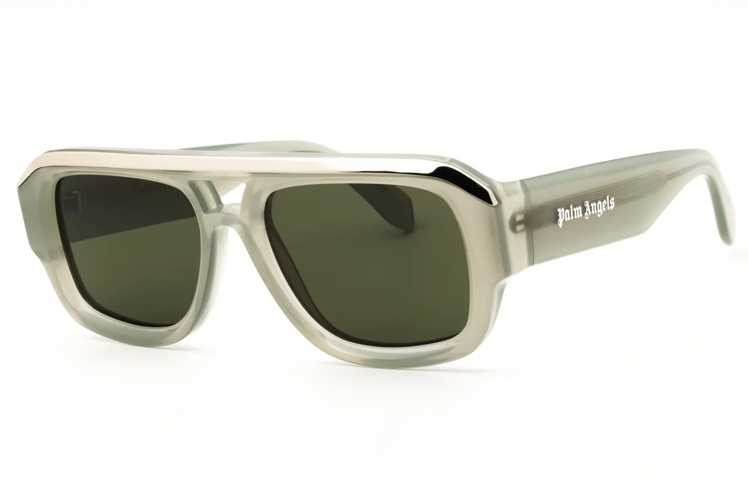 Palm Angels STOCKTON 0955 Sunglasses Grey Green 54mm Unisex