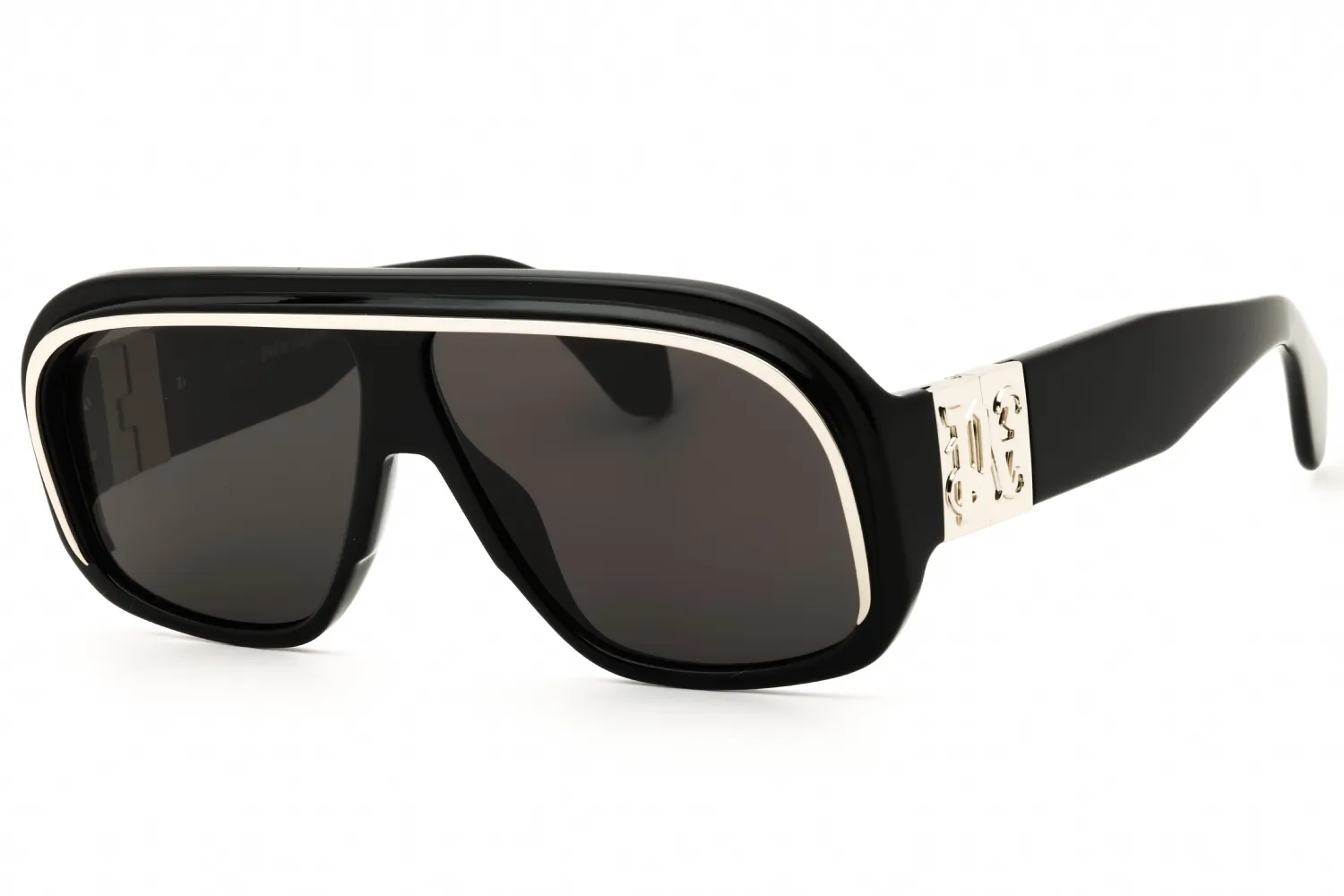 Palm Angels REEDLEY 1007 Sunglasses Shiny Black 63mm Unisex