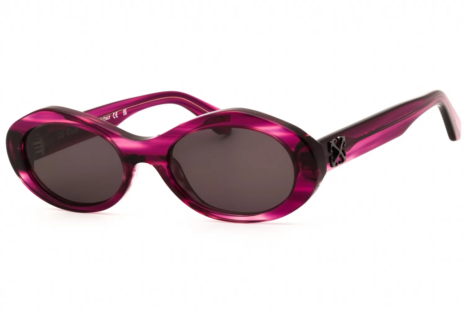 Off White EDISON13G 3707 Sunglasses Purple 55mm Women