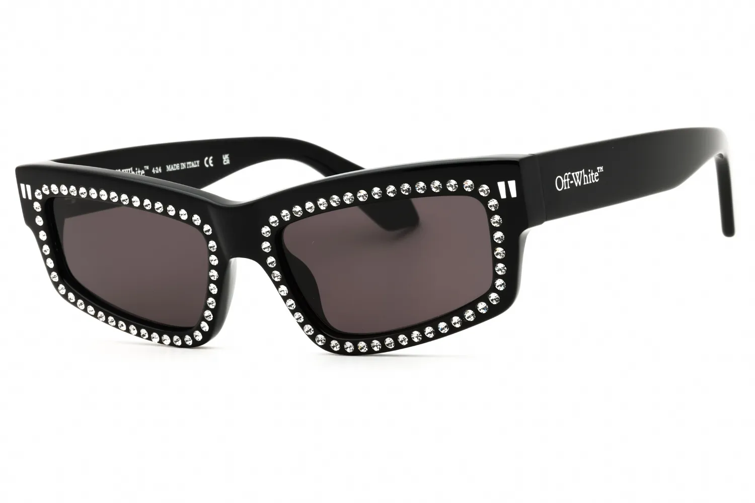 Off White MIRAMAR 1307 Sunglasses Black 54mm Women