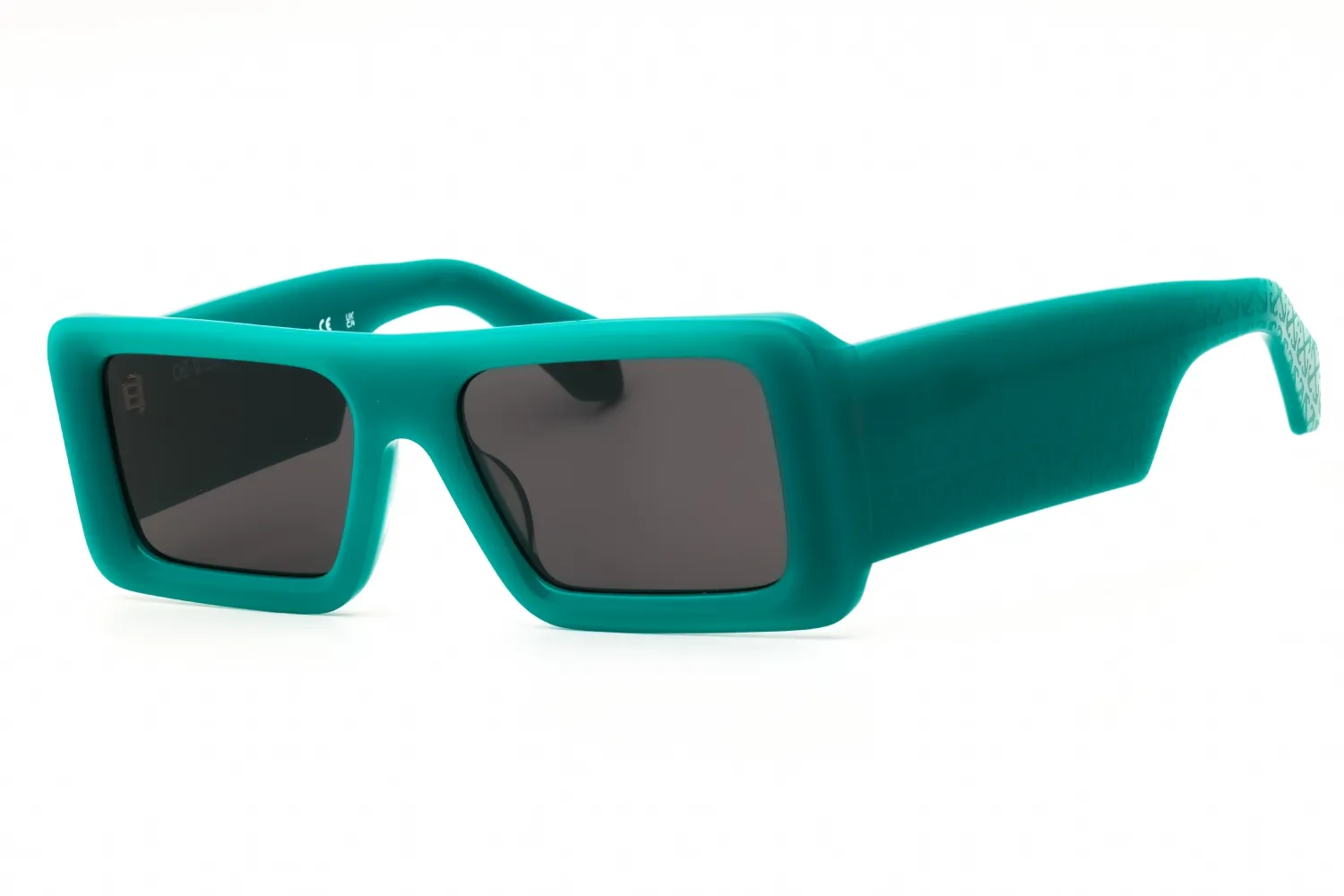 Off White TROY OERI140S25PLA0015907 Sunglasses Teal Blue 55mm Unisex