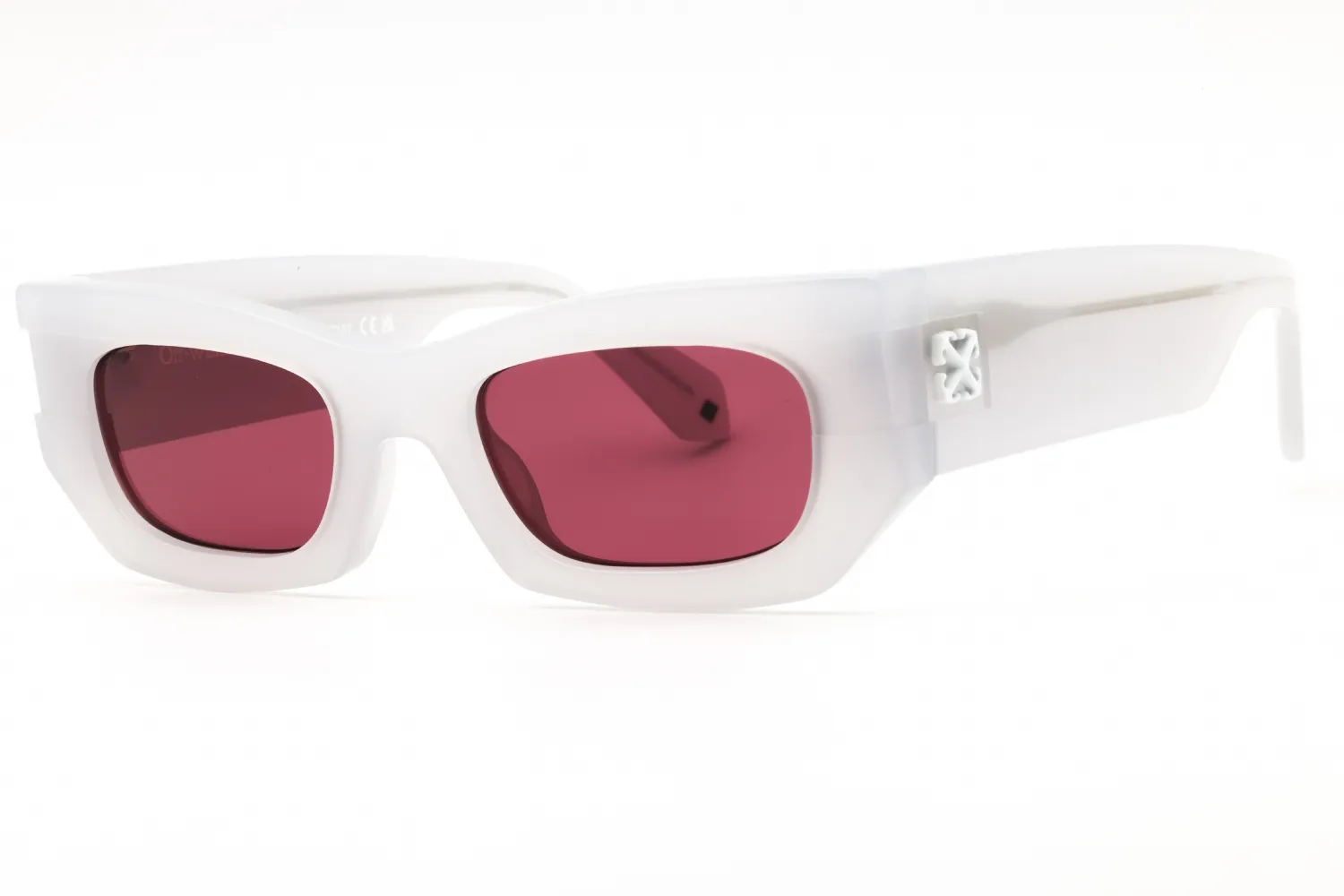 Off White BELLEVILLE OERI147S25PLA0010928 Sunglasses Grey 50mm Women