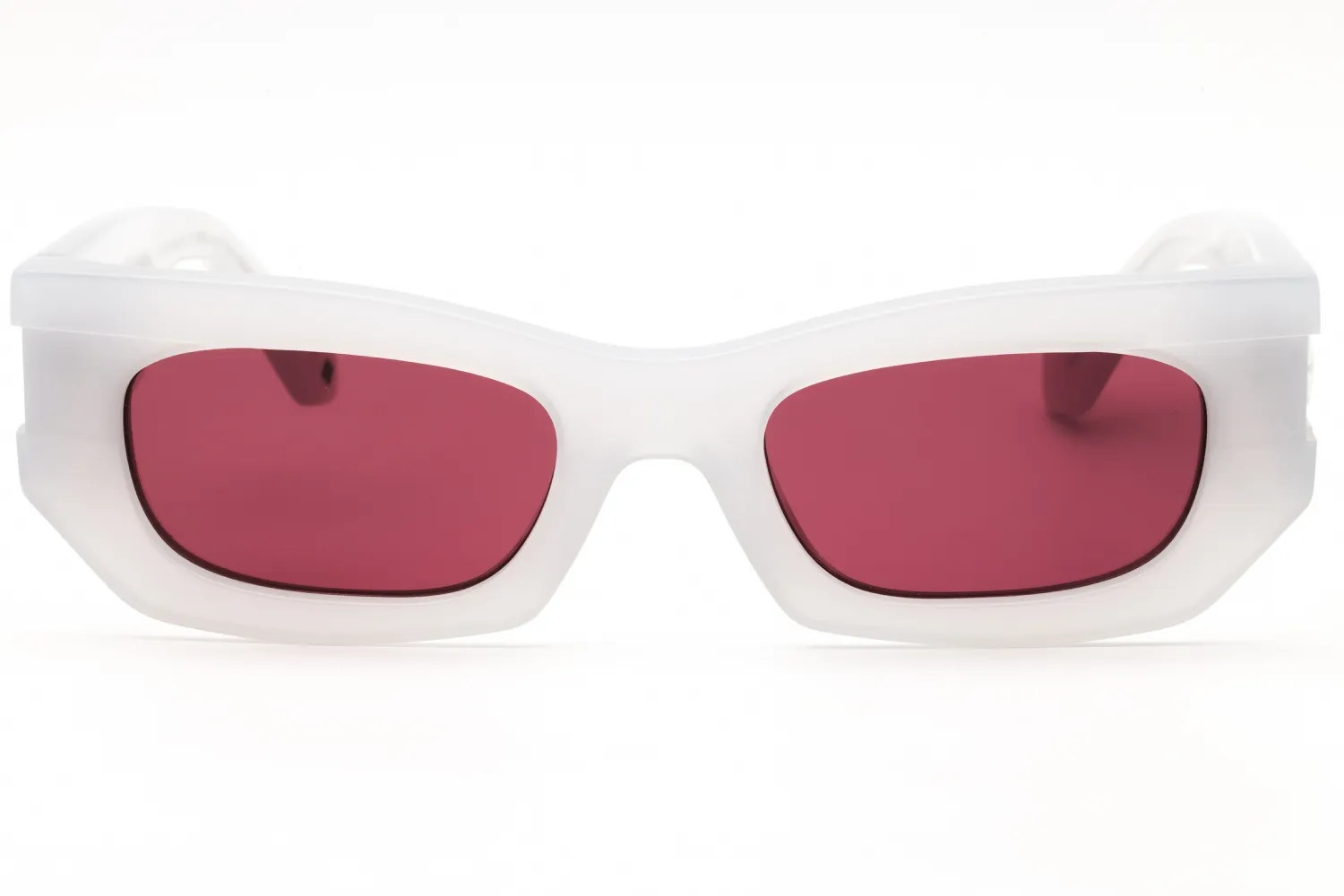 Off White BELLEVILLE OERI147S25PLA0010928 Sunglasses Grey 50mm Women 2
