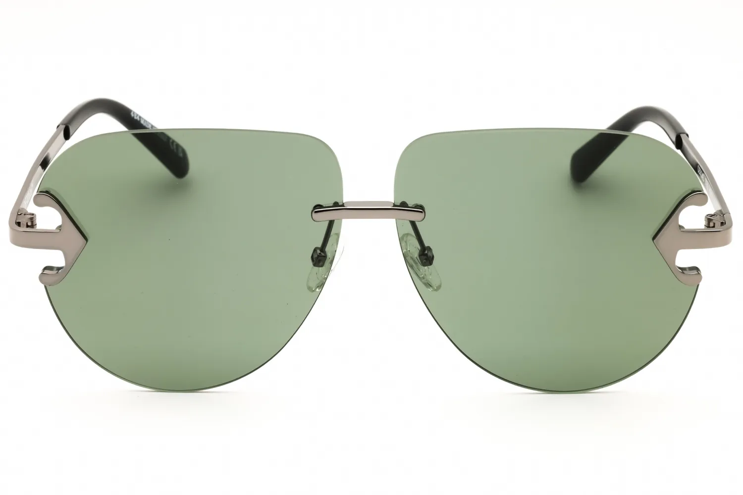 Off White ALEXANDRIA 7755 Sunglasses Gunmetal 62mm Unisex 2