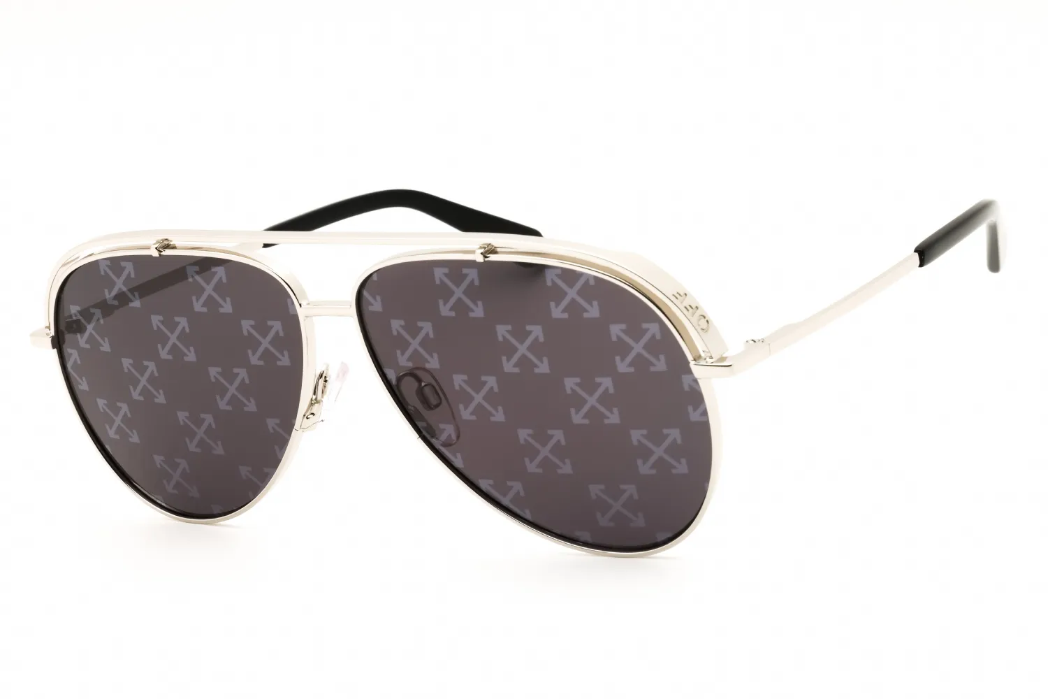Off White WINNER 7272 Sunglasses Silver 62mm Men