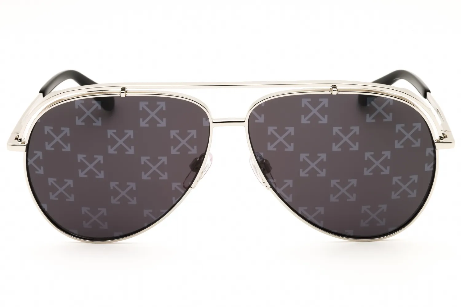 Off White WINNER 7272 Sunglasses Silver 62mm Men 2