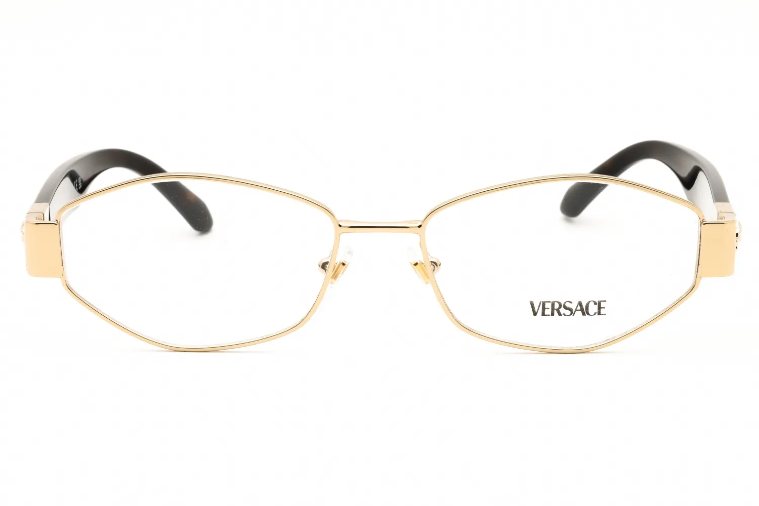 Versace 0VE1298 1252 Eyeglasses Pale Gold 53mm Women 2