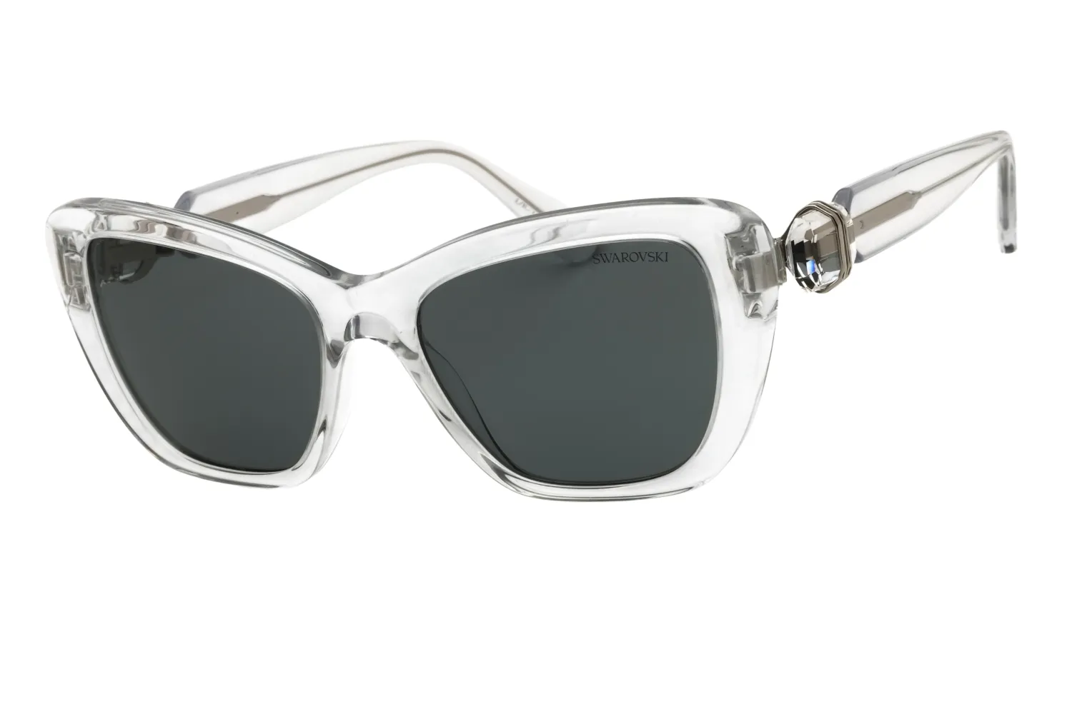 Swarovski SK6018 102787 Sunglasses Clear 52mm Women