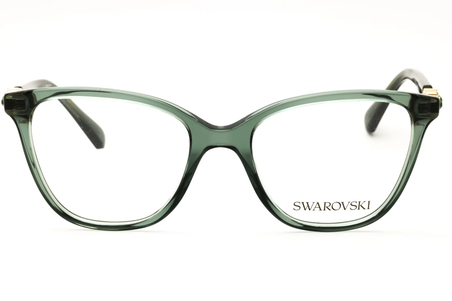 Swarovski SK2020 1043 Eyeglasses Transparent Green 52mm Women 2