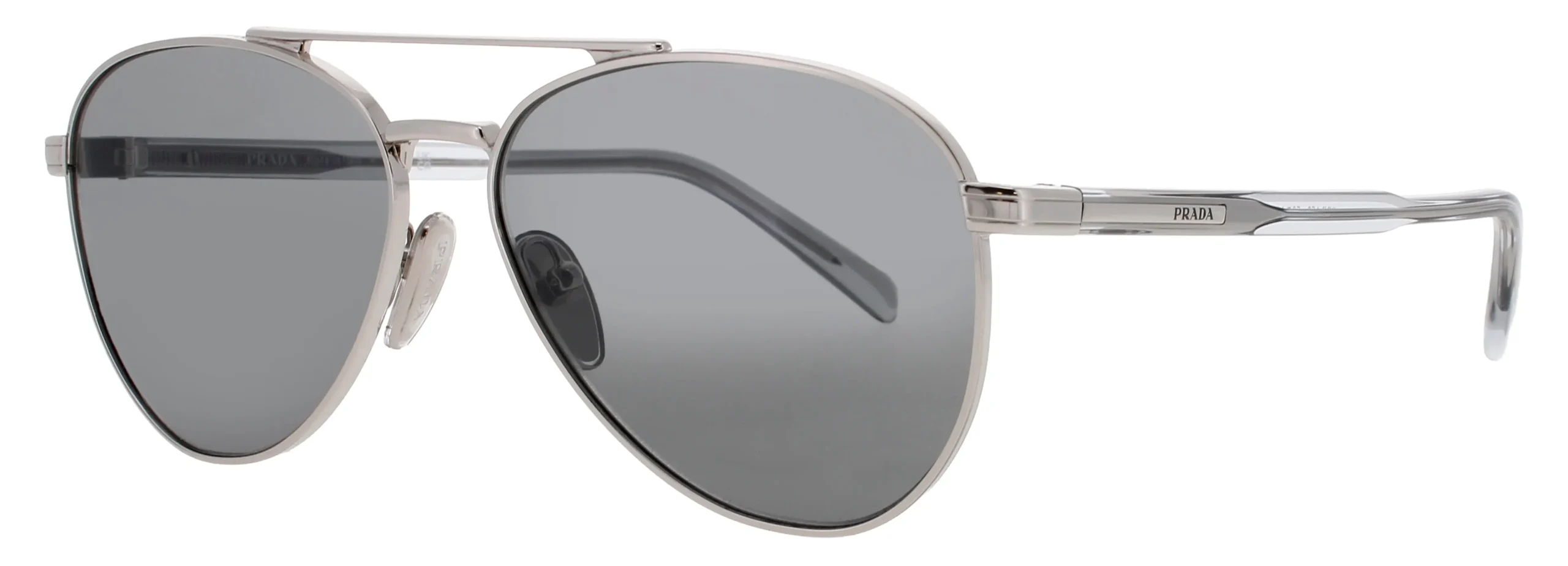 Prada PR-A58S 1BC175 Sunglasses Silver 58mm Men
