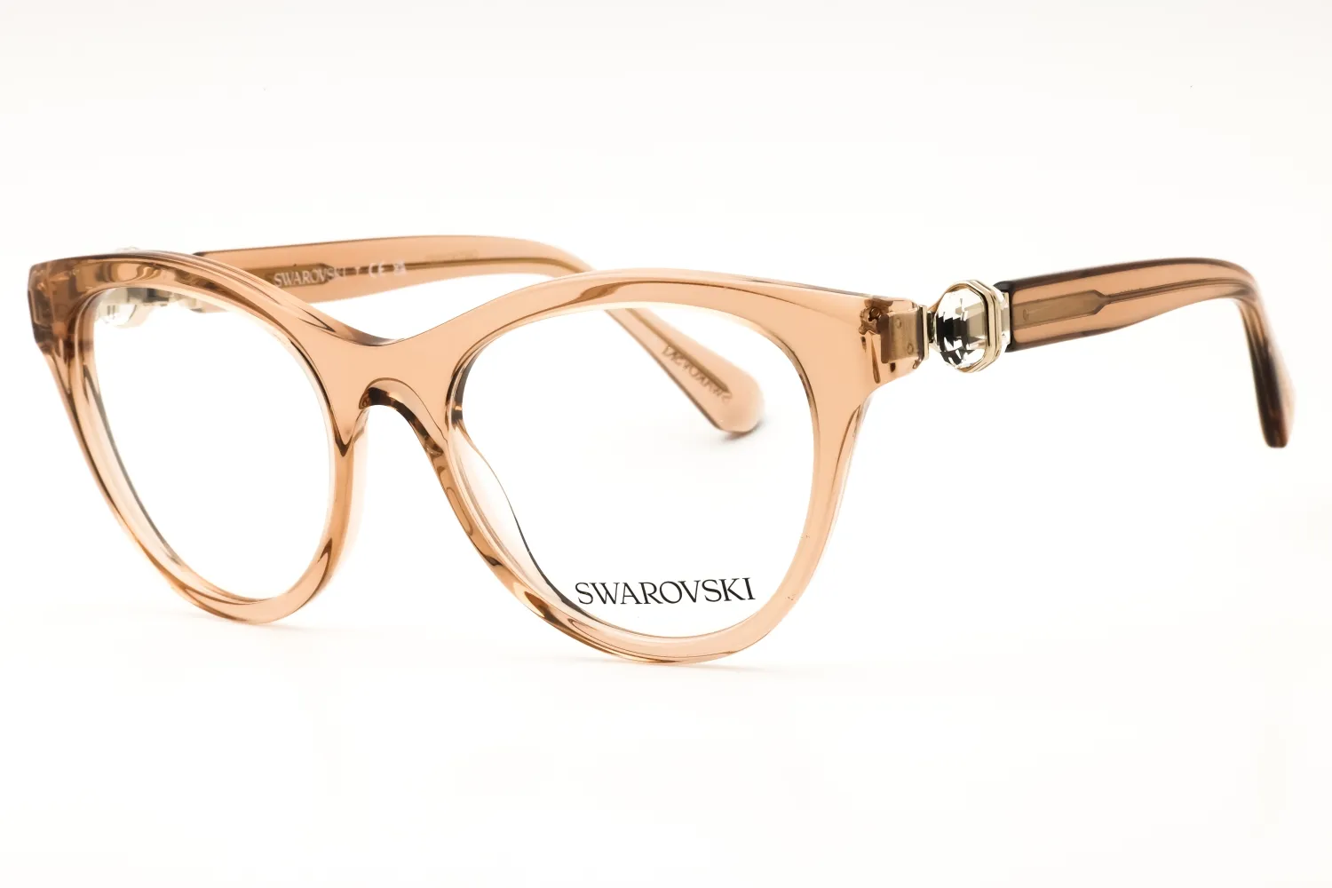 Swarovski 0SK2036 1063 Eyeglasses Transparent Beige 52mm Women
