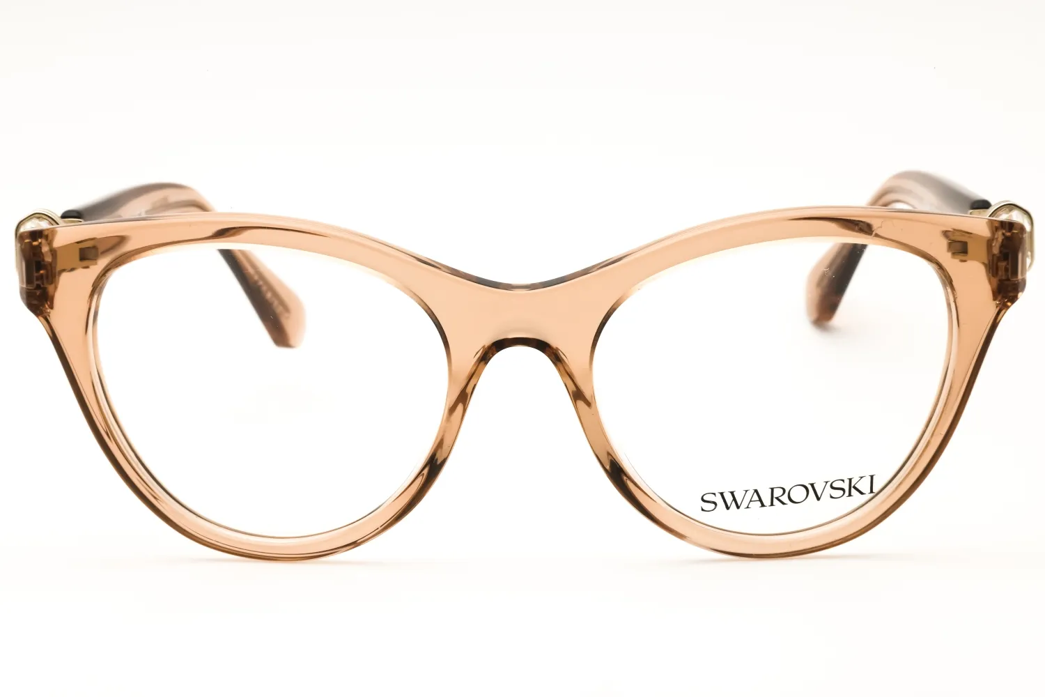 Swarovski 0SK2036 1063 Eyeglasses Transparent Beige 52mm Women 2