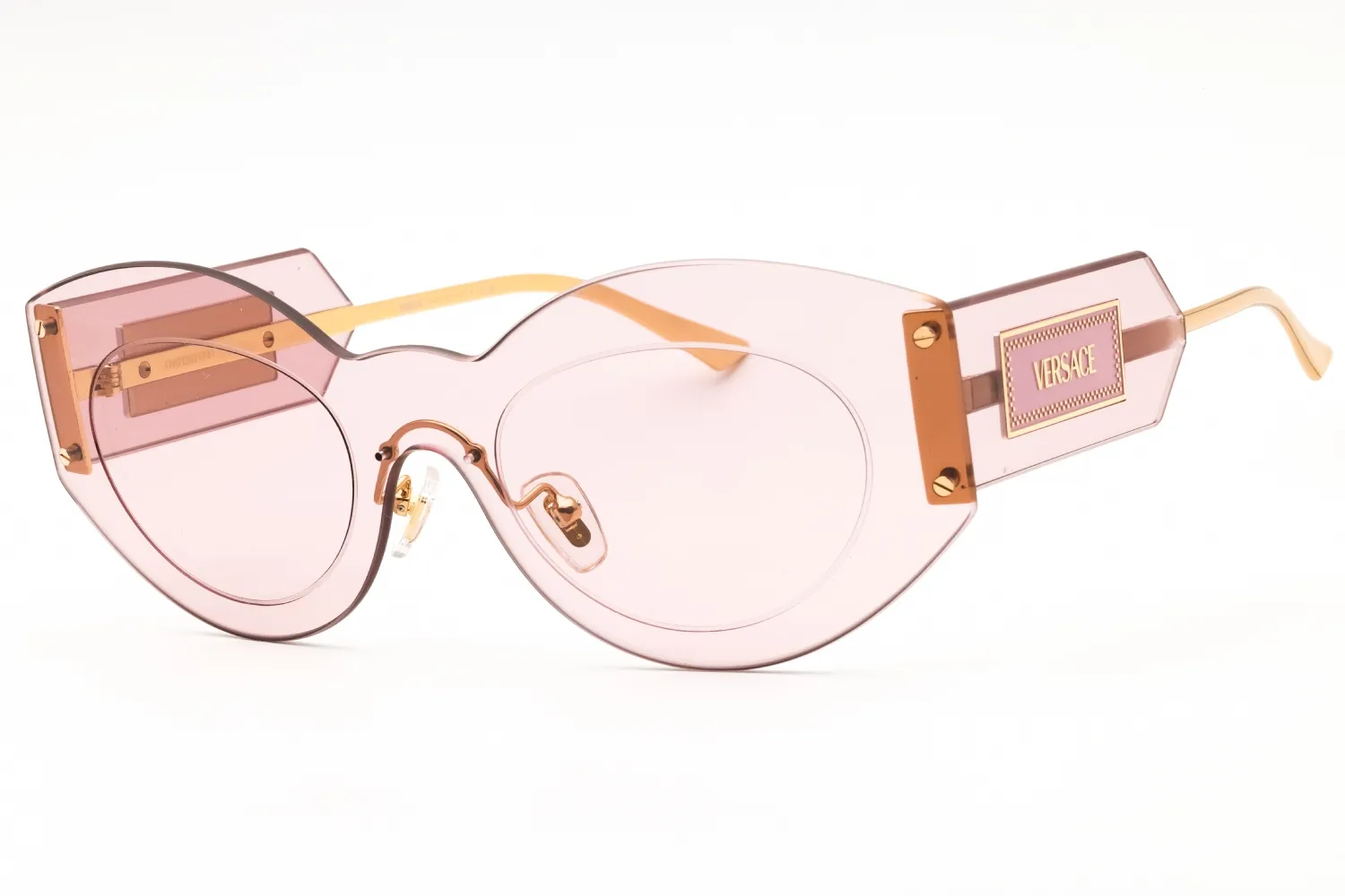 Versace 0VE2276 1002/5 Sunglasses Pink 44mm Women