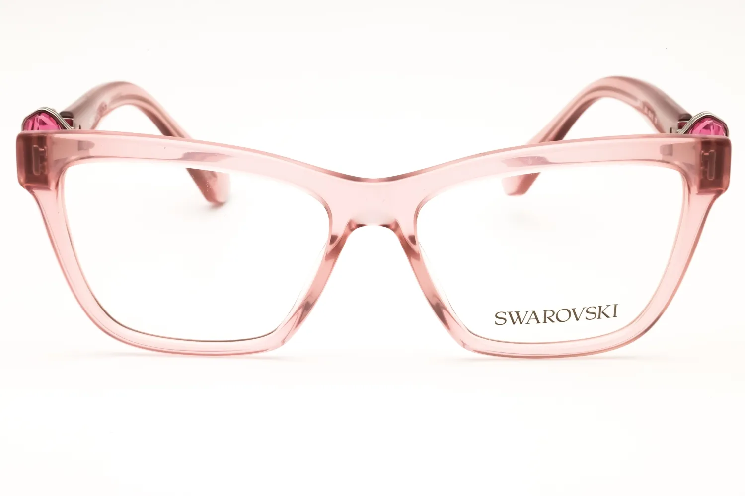 Swarovski SK2021 3001 Eyeglasses Transparent Pink 55mm Women 2