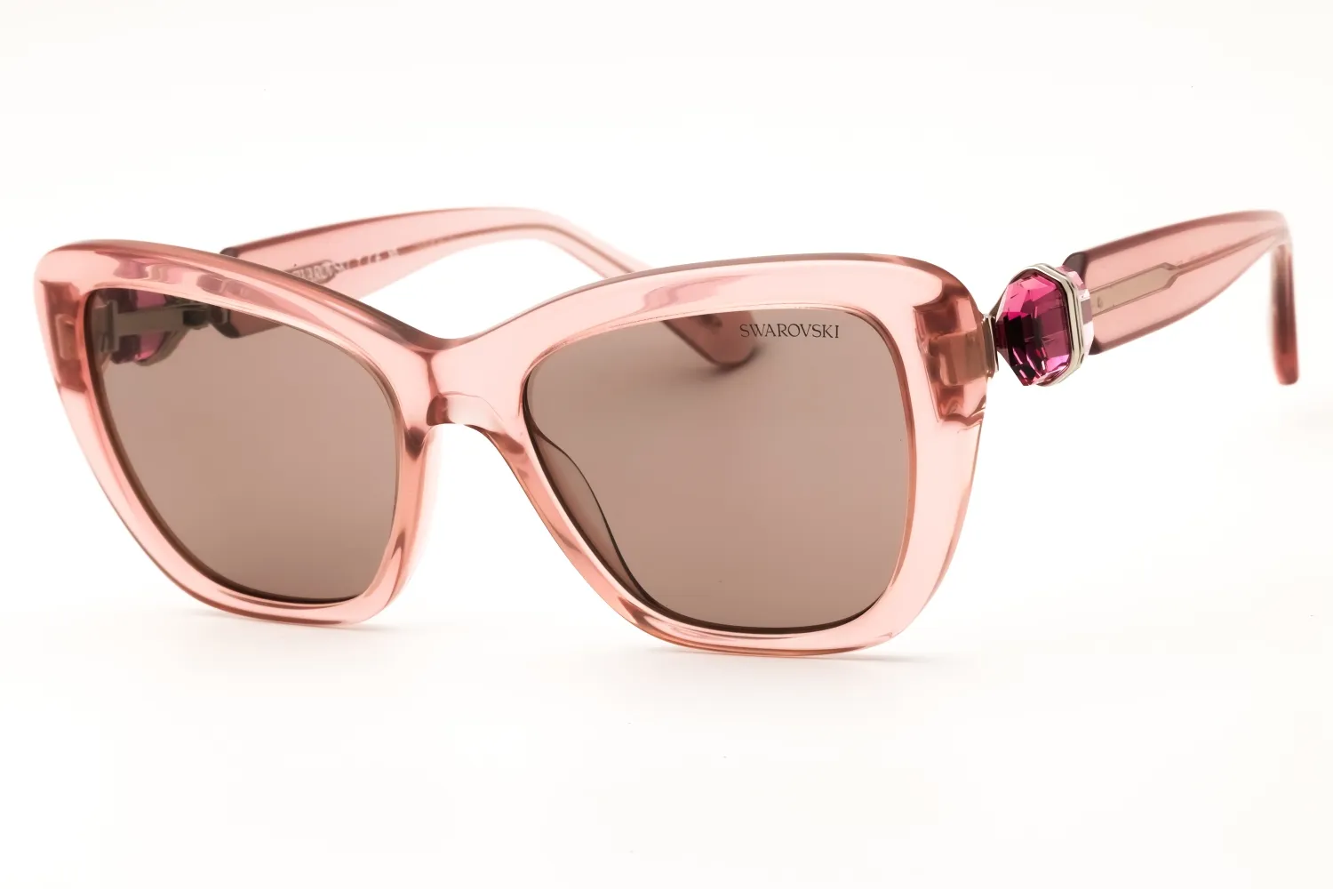 Swarovski SK6018 30017N Sunglasses Transparent Pink 52mm Women