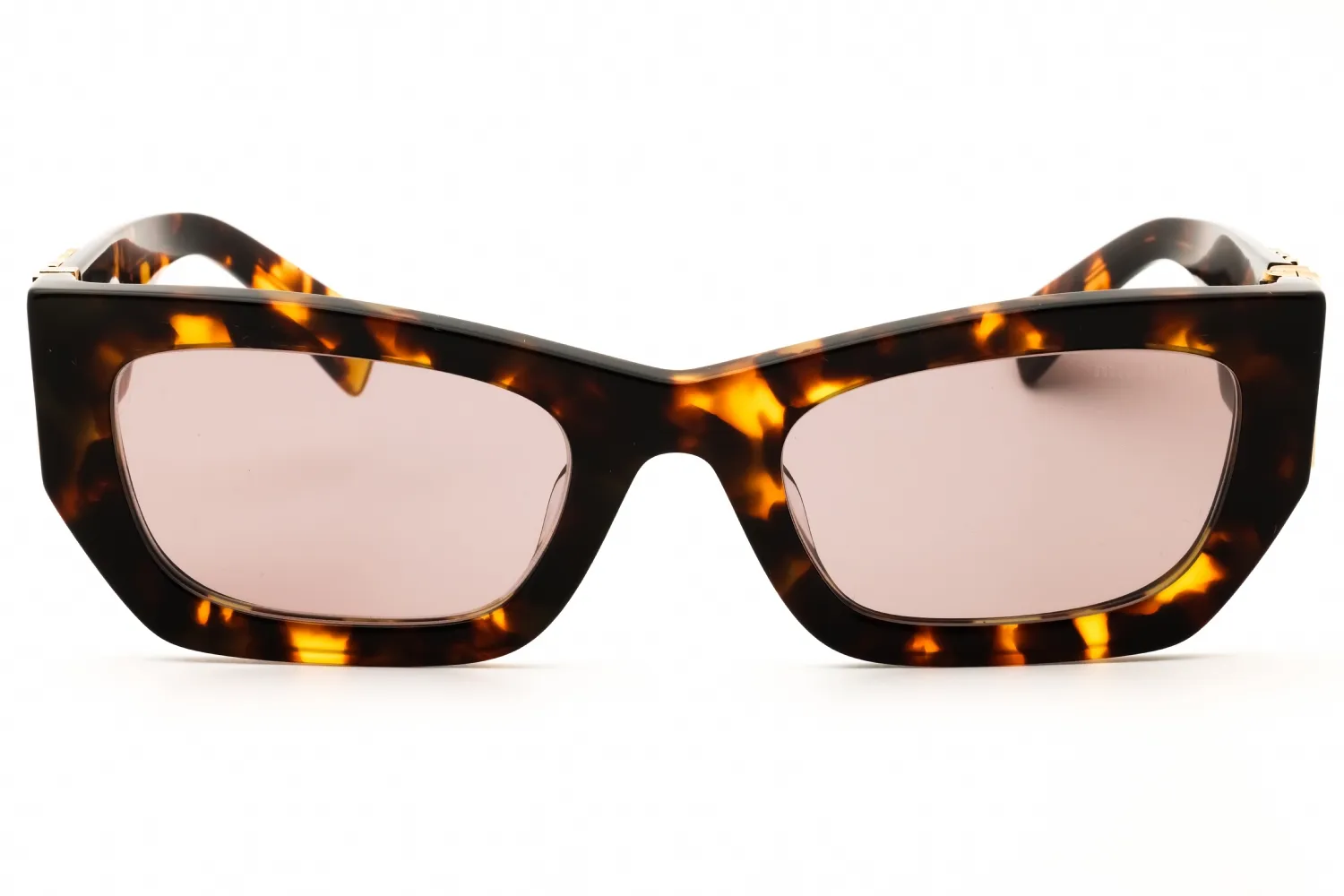 Miu Miu 0MU 09WS 14L20I Sunglasses Honey Havana 53mm Women 2