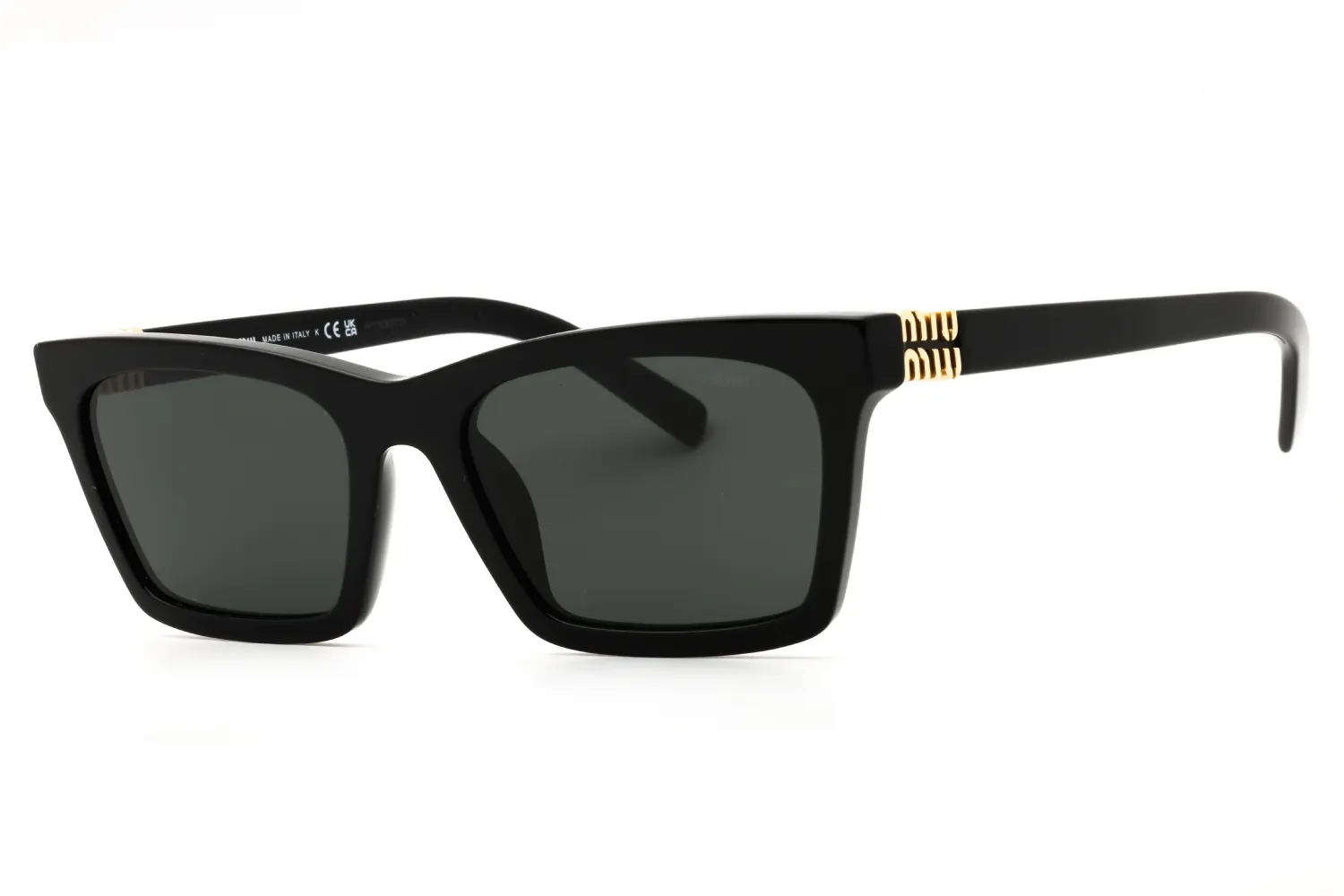 Miu Miu 0MU A05S 16K08Z Sunglasses Black 55mm Women