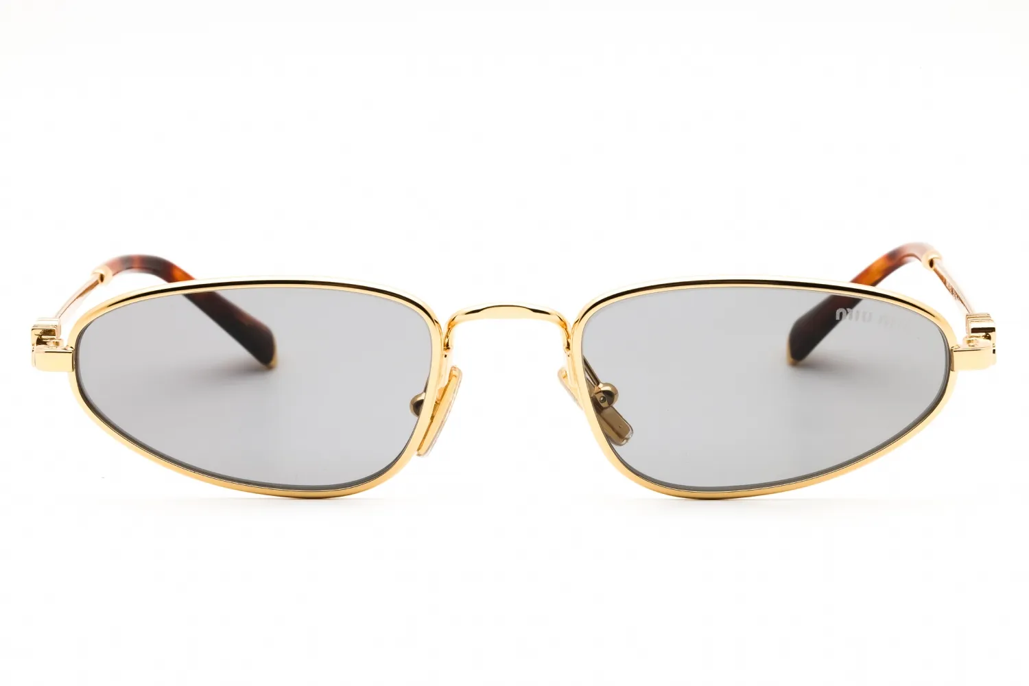 Miu Miu 0MU A52S 5AK40O Sunglasses Gold 52mm Women 2