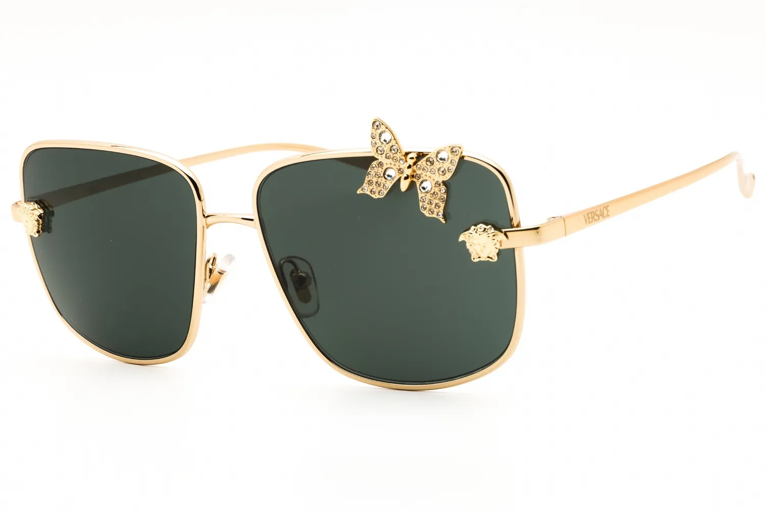 Versace VE2282 100287 Sunglasses Gold Frame 59mm Women
