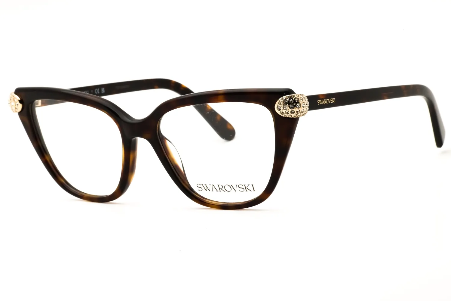 Swarovski SK2045 1002 Eyeglasses Havana 52mm Women