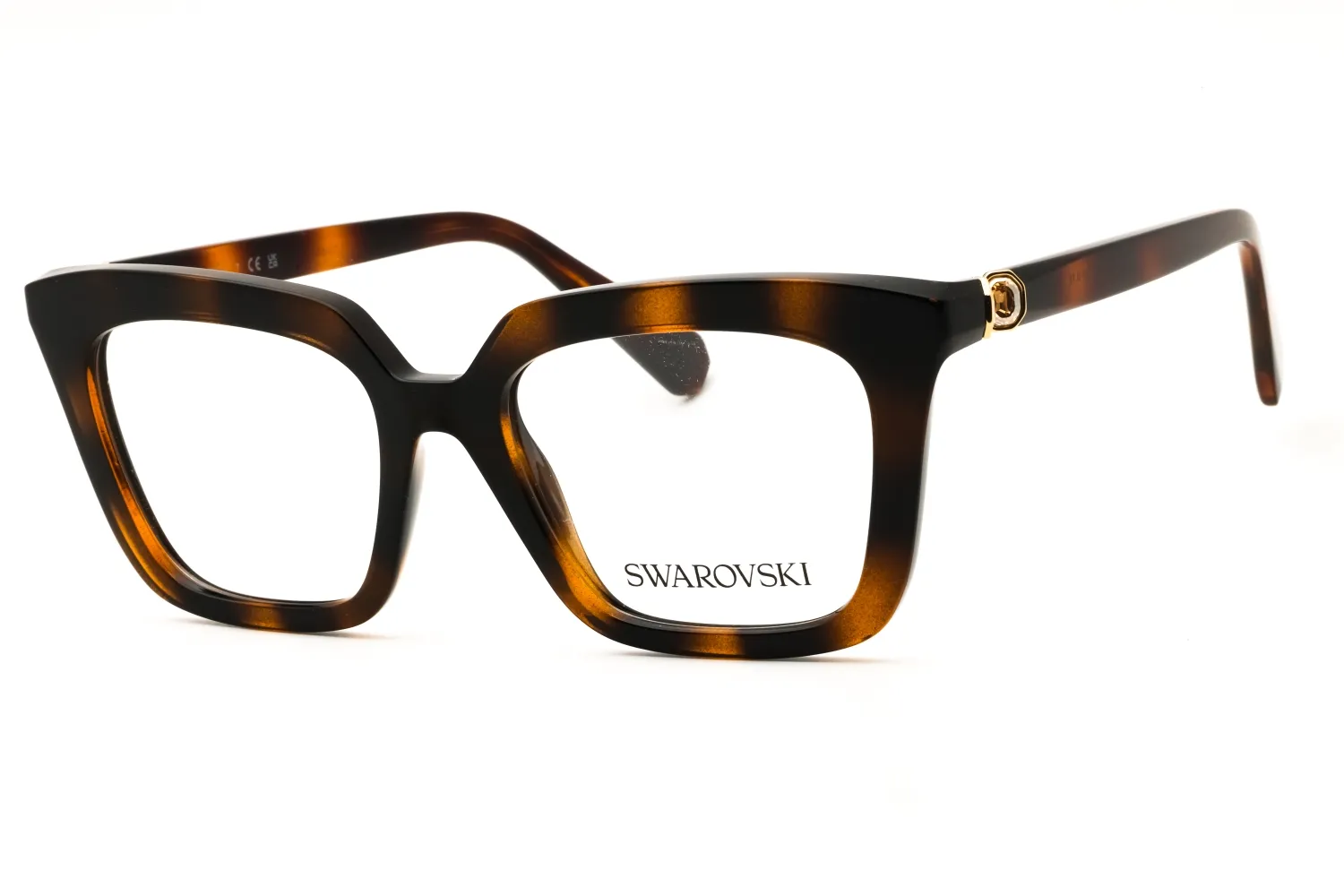 Swarovski SK2043 1002 Eyeglasses Tortoise 51mm Women