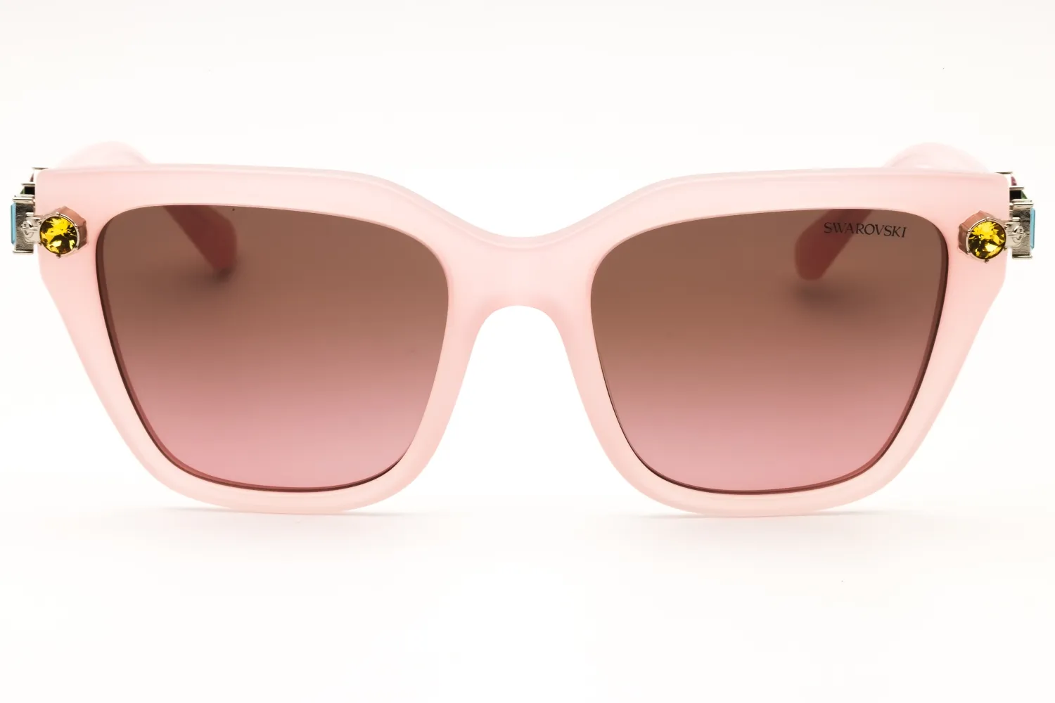 Swarovski SK6041 104114 Sunglasses Milky Pink 53mm Women 2