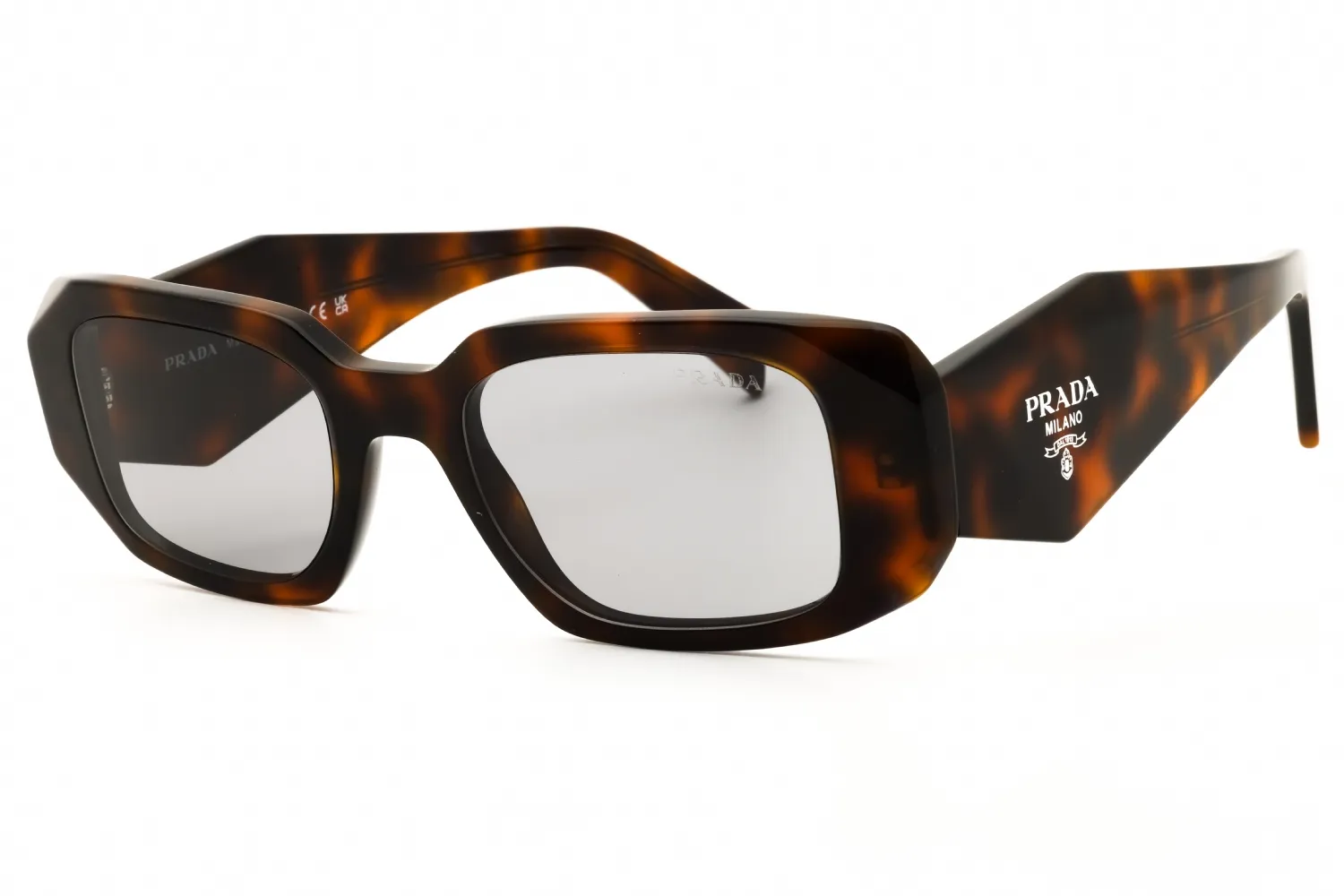 Prada 0PR 17WS 20D50Q Sunglasses Juniper Tortoise 49mm Women