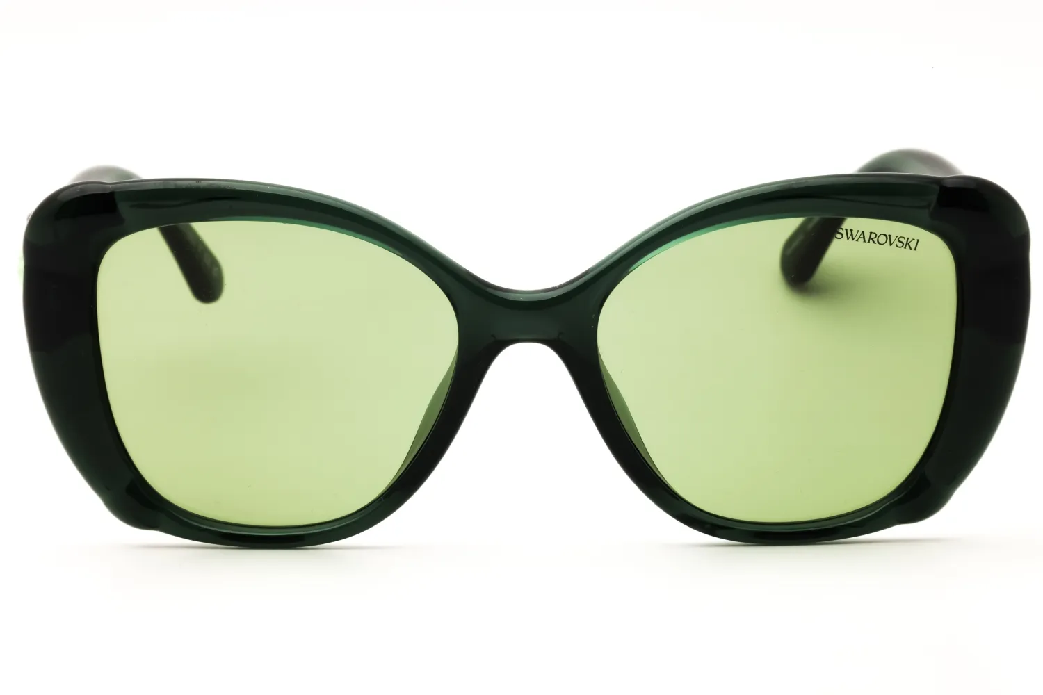 Swarovski SK6051U 104382 Sunglasses Transparent Green 53mm Women 2