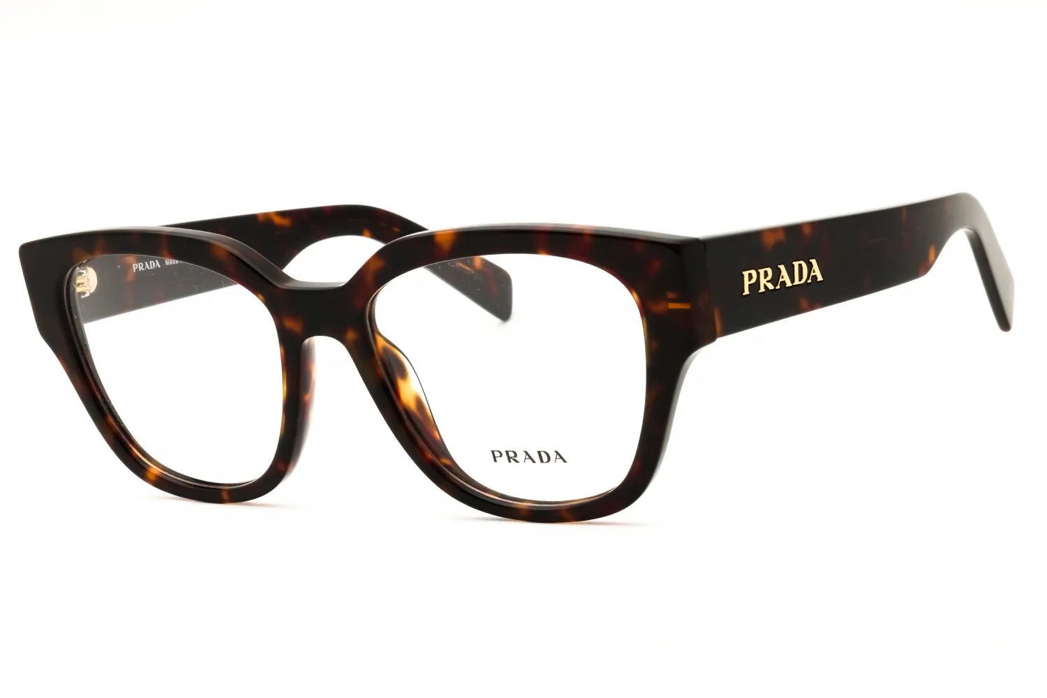 Prada PR C06V 17N1O1 Eyeglasses Root Tortoise 52mm Women