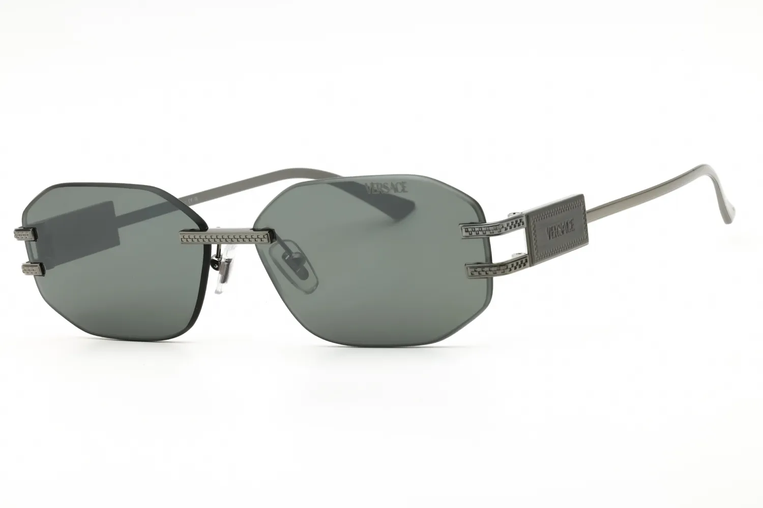 Versace 0VE2274 10016G Sunglasses Gunmetal 58mm Unisex